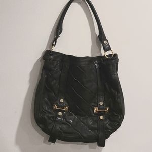 Treejse large leather shoulder bag like new condition